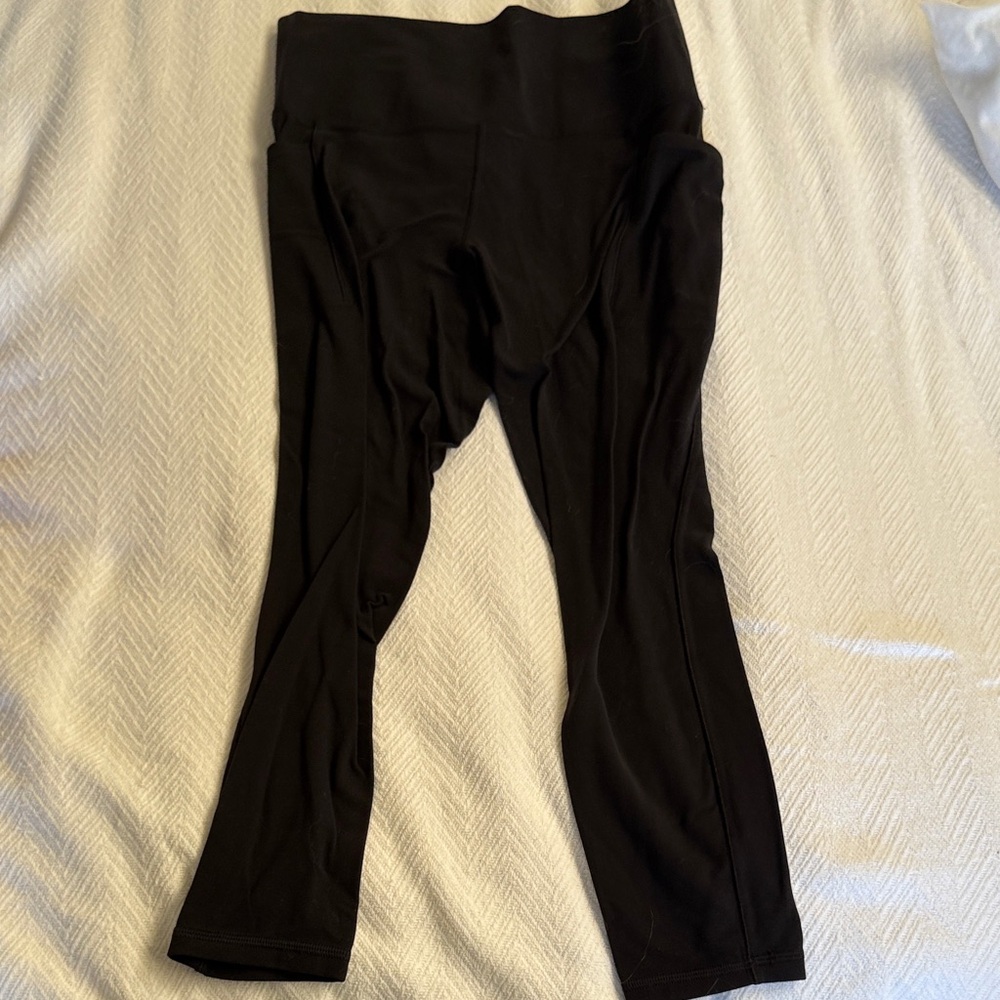 Athleta women’s black leggings size medium